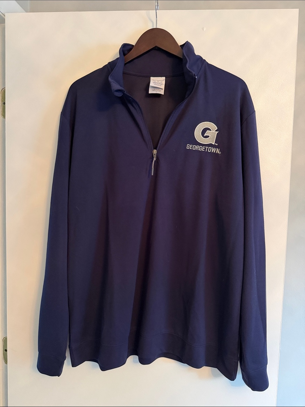 Champion Men’s Navy Quarter-Zip Georgetown Pullover